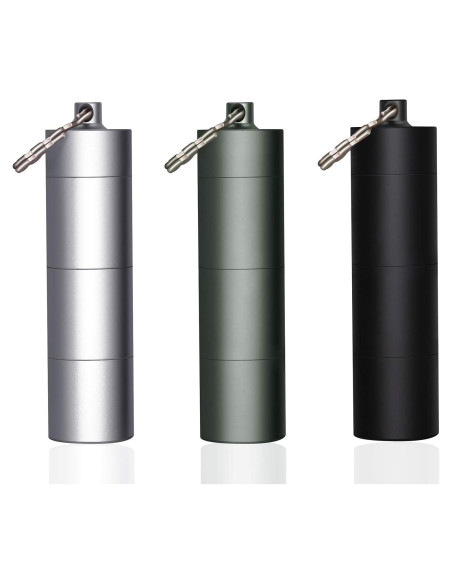 Estuche Portátil para Pastillas EFFIET 3 Compartimentos