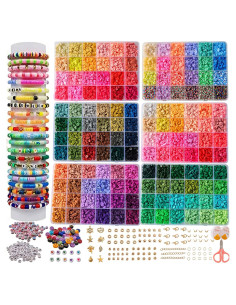 Kit de Fabricación de Pulseras de Perlas XMZCOLA, 18800 Piezas