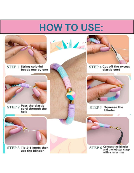 Kit de Fabricación de Pulseras de Perlas XMZCOLA, 18800 Piezas