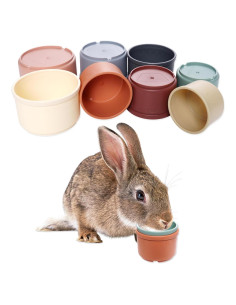 8 Tazas Apilables para Conejos Hmxpls - Juguetes Multicolores