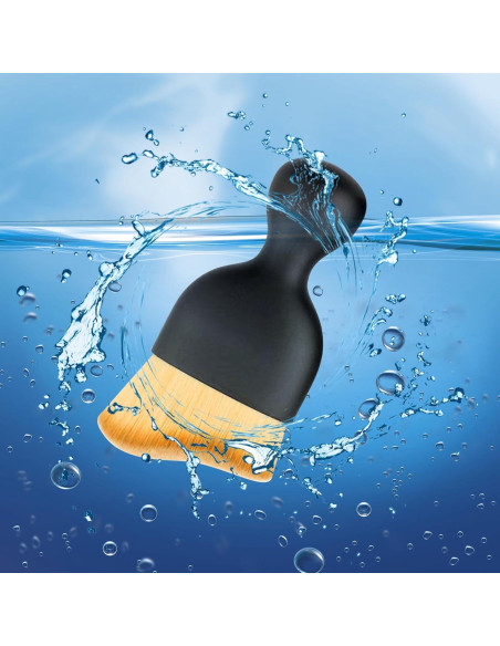 2 Cepillos de Limpieza para Interior de Coche Harewu Marrón