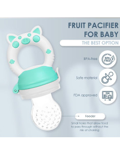 Chupete de Alimentos para Bebés Bluet B - Silicona BPA Free 2