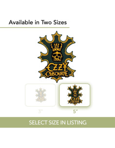 Parche Bordado Cactus del Desierto Ozzy Osbourne 12.7 cm 2