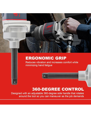 Llave de Impacto Ingersoll Rand 2850MAX-6 1" 2840.4 Nm 5,500 rpm