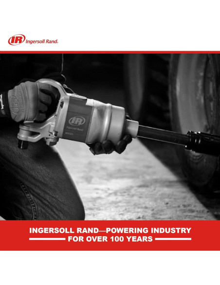 Llave de Impacto Ingersoll Rand 2850MAX-6 1" 2840.4 Nm 5,500 rpm
