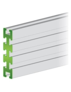 T-Track de Aluminio Anodizado Woodhaven 4460 152.4 cm