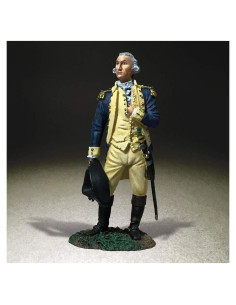 Soldado de Juguete W. Britains George Washington 1:30 Pewter