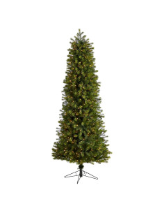 Árbol de Navidad Artificial Casi Natural 2.3m con 600 Luces LED