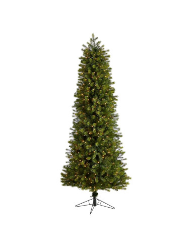 Árbol de Navidad Artificial Casi Natural 2.3m con 600 Luces LED
