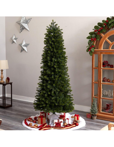 Árbol de Navidad Artificial Casi Natural 2.3m con 600 Luces LED