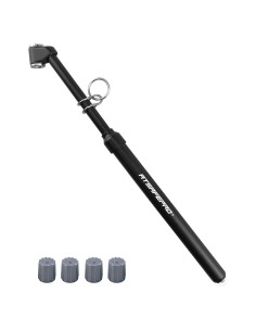 Medidor de Presión de Neumáticos ATsafepro Doble Cabeza 0.69-10.34 bar