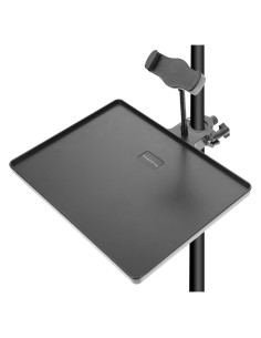 Soporte de Micrófono Milisten con Bandeja para Teléfono y Accesorios