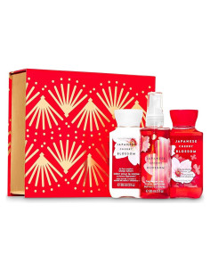 Gel de Ducha, Loción Corporal y Bruma Flor de Cerezo 3 Piezas
