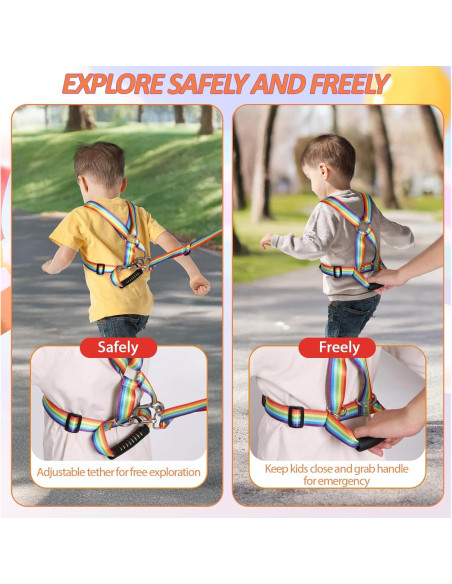 Arnés de Seguridad JXM para Niños 3 a 6 Años - Correa Ajustable