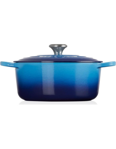 Cacerola Redonda de Hierro Fundido Le Creuset 26 cm Azul