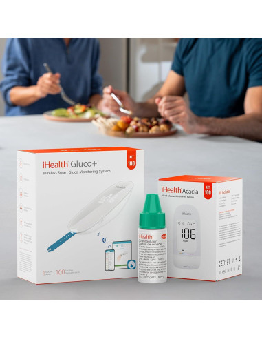 Solución de Control iHealth 4mL para Medidores de Glucosa BG5S100