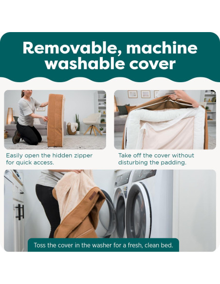 Cama ortopédica Furhaven para perros grandes y medianos - Chocolate