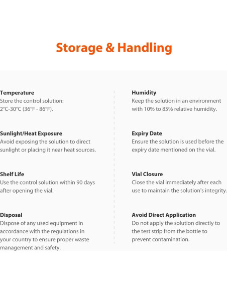 Solución de Control iHealth 4mL para Medidores de Glucosa BG5S100