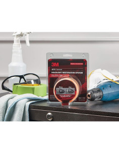 Kit de Restauración de Lentes de Faros 3M 39008 - 4 Piezas 2