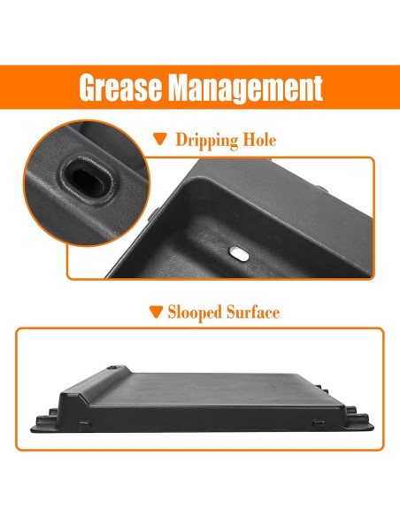 Plancha de Hierro Fundido GRISUN para Parrillas Weber 43.9x30.5cm