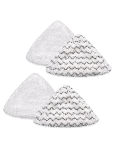 Paquete de 4 almohadillas de repuesto Bissell para mopas de vapor