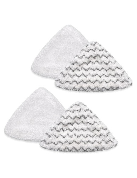 Paquete de 4 almohadillas de repuesto Bissell para mopas de vapor