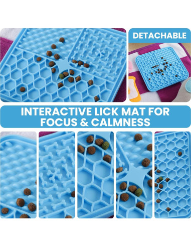 Alfombra de Olfateo para Perros Luftpets 48x48cm Antideslizante