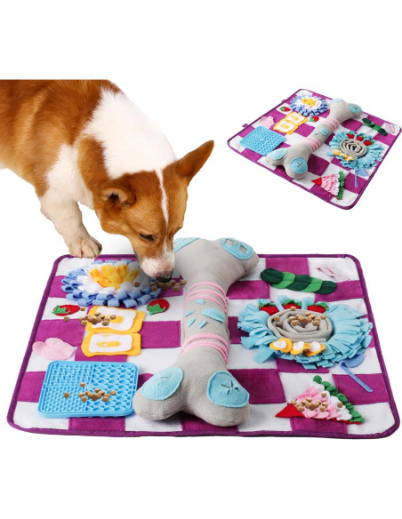 Alfombra de Olfateo para Perros Luftpets 48x48cm Antideslizante