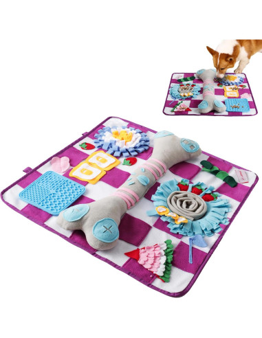 Alfombra de Olfateo para Perros Luftpets 48x48cm Antideslizante