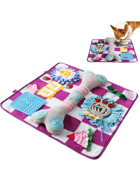 Alfombra de Olfateo para Perros Luftpets 48x48cm Antideslizante