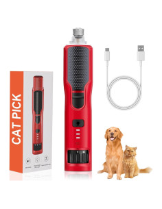 Cortador de Uñas para Mascotas CATPICK con Luz LED 7 Velocidades