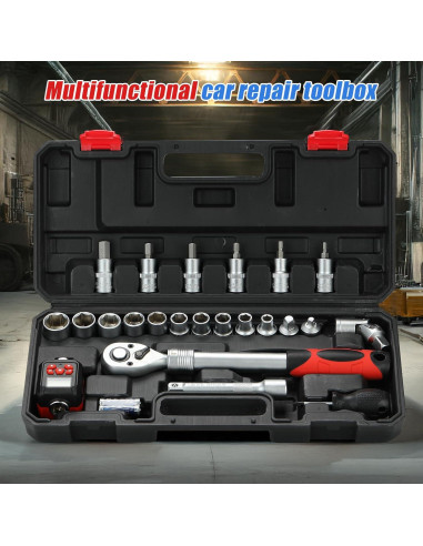 Juego de Adaptadores de Par Digital Yousnerc 10-200 Nm