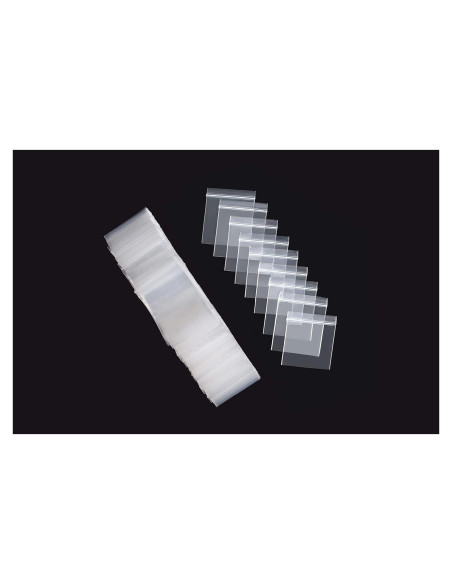 500 Mini Bolsas Plásticas con Cierre RKZCT 5x5 cm Transparentes