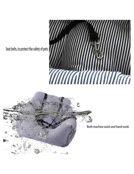 Asiento Elevador para Perros BLOBLO Azul 54.86x49.78 cm