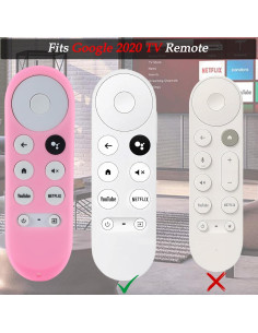 Funda de Silicona para Control Remoto Google TV 2020 - Taiyiluo 2