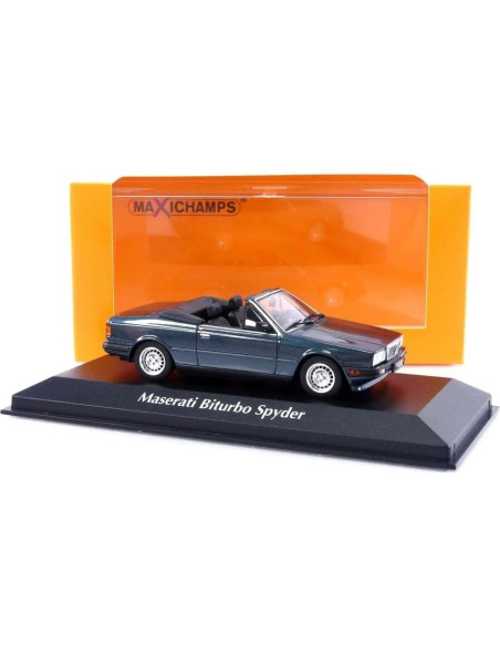 Coche Miniatura Coleccionable MAS Biturbo Spyder 1982 Verde