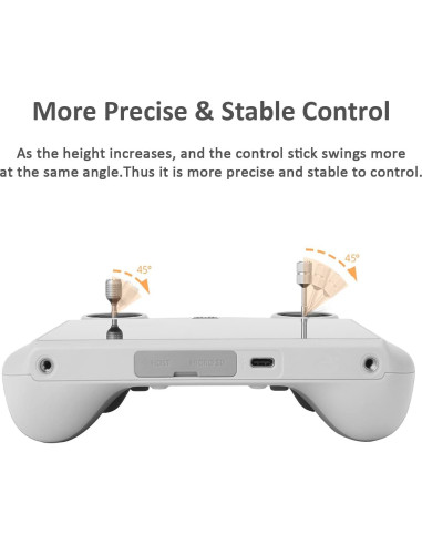 Palancas de Control Extendidas BEHORSE para DJI Mini 3/4/Mavic 3