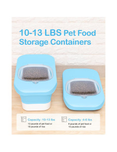 Contenedor de Almacenamiento de Comida para Perros DDMOMMY 5.9 kg 2