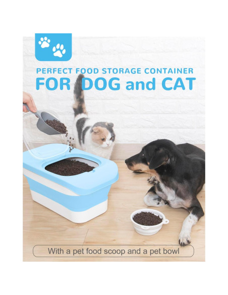 Contenedor de Almacenamiento de Comida para Perros DDMOMMY 5.9 kg