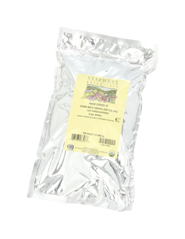 Yerba Mate Verde Orgánica Starwest Botanicals 0.45 kg
