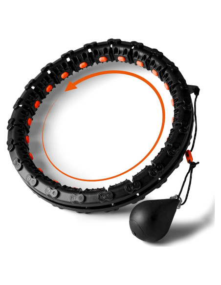 Aro de Hula SQUATZ SQDHOH-1.5 para Fitness y Pérdida de Peso