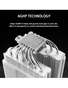 Enfriador de CPU Thermalright Peerless Assassin 120 Digital Blanco, Doble Torre y Ventiladores 2