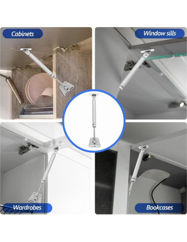 Soporte Neumático JECOMPRIS 28.5 cm para Puerta de Gabinete