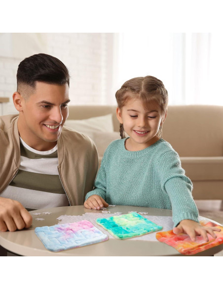 Alfombra Sensorial Antiestrés CHENGU Laberinto Mármol 22x16cm