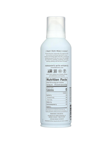 Spray de Aceite de Aguacate Primal Kitchen 133 g Aprobado Whole30