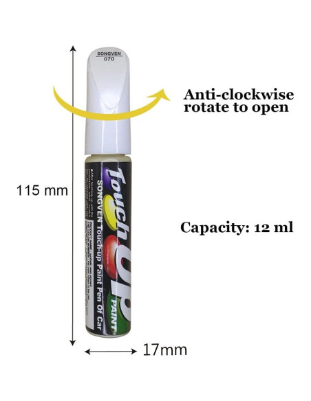 Bolígrafo de Retoque Automotriz SONGVEN para Honda Accord Blanco