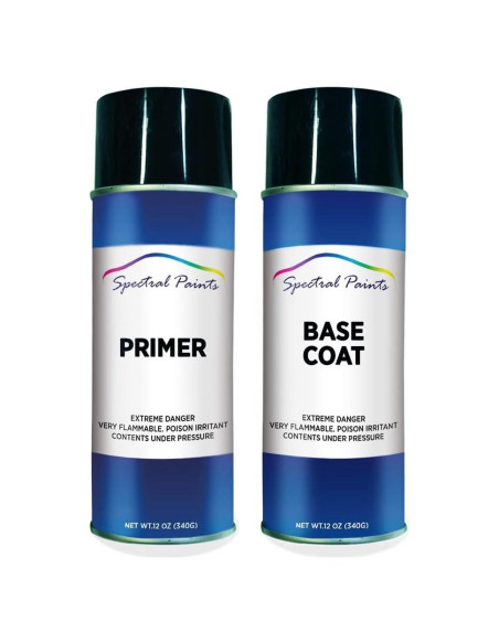 Pintura en Aerosol Pinturas Espectrales 680g Gris Metálico Ford UJ