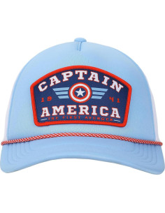 Gorra Trucker Azul Capitán América Marvel Unisex 2