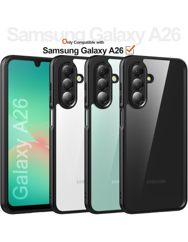 Funda Transparente Foluu para Samsung Galaxy A26 5G 2025