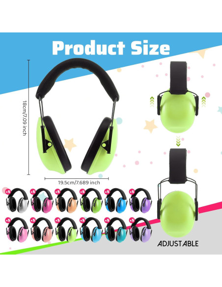 Auriculares de Protección Auditiva Amylove 60 Pcs Niños 27dB